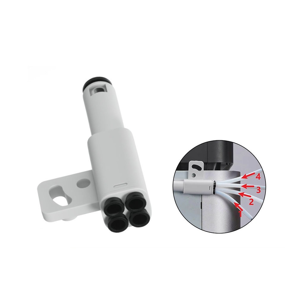 4-Input PTFE Adapter for für bambu C E X2D P2S Supporting 7 Filament Lines