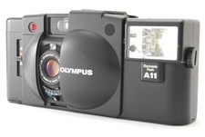 READ Near MINT Olympus XA2 35mm Rangefinder Film Camera w/ A11 Flash From JAPAN