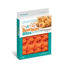 Mobi 12 Pigs in a Blanket Silicone Snack Mold, Bear Butts