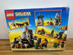 Lego 6761 Bandits Secret Western Hide-Out Original Box Box Goldmine RARE 6762