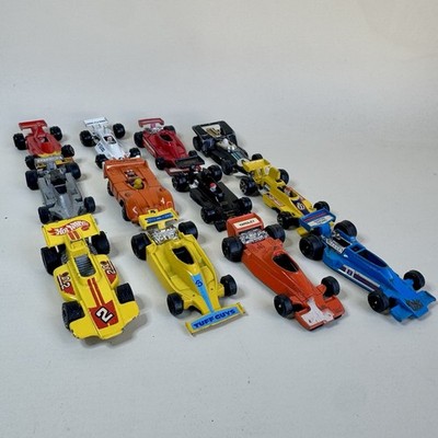 Hot Wheels Yatming Formula 1 Racing Car Lot 12 Vintage Diecast F1 Mixed Brands