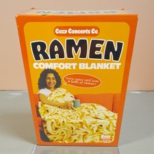 Ramen Noodles Blanket 60 X 50 Inches Comfort Soft Fleece Blanket NIB