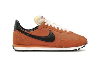 Nike Trainers Mens 9 Waffle Trainer 2 SP Starfish Orange Black Classic Shoes