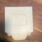 Ashworth Women’s Rectangle Quartz Dress Watch White Leather Band w/ Box — photo 2