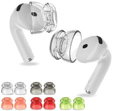 5 Pairs Ear Tips Cover for Airpods 4 Earbuds 2024 , Soft Silicone Earbuds Cov