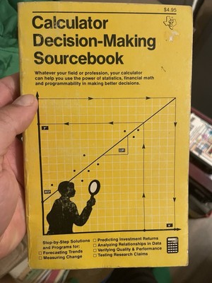 Calculator Decision Making Sourcebook, SL (MC57)