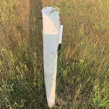 (10) 60" TREE PRO TUBES SHELTER MIRACLE PROTECTORS, Full-Open for Mgmt.-USA Made