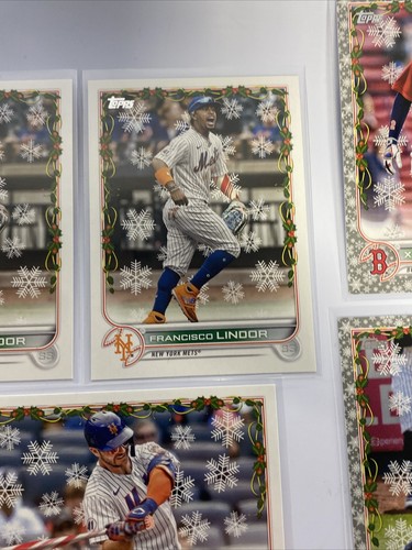 2022 Topps Holiday SP Lot of 11 Judge Alonso Greene Tatis Yelich +++ - Picture 7 of 24