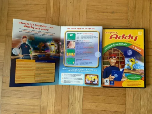 Addy Deutsch Grundschule 4. Klasse Lernsoftware  3+