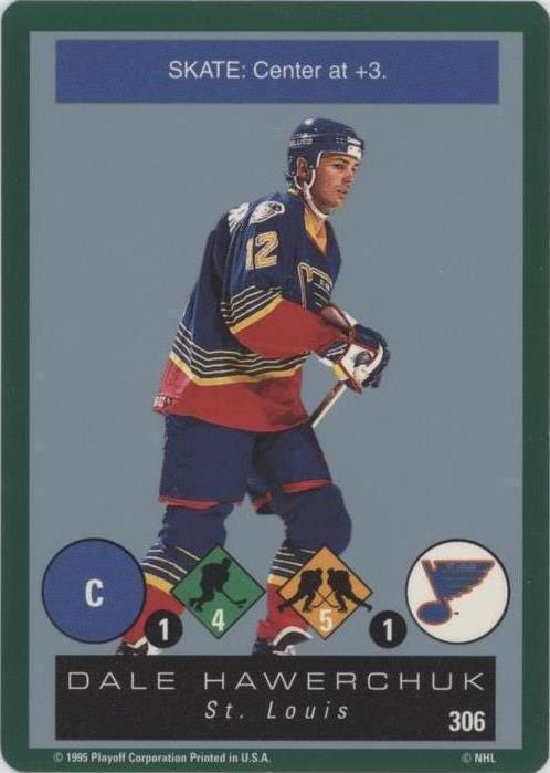 1995-96 Playoff One on One Challenge - Dale Hawerchuk #306 - 1 of 1