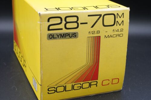 Zoom standard Soligor MC 28-70mm f2.8-4.2 Macro - Monture Olympus OM - mint - Imagen 10 de 10
