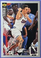 1994-95 Collector's Choice Silver Signature Basketball Card #132 Bobby Hurley