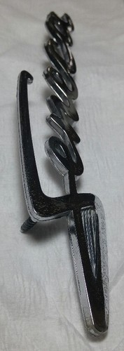 1961 DODGE DART SENECA QUARTER PANEL NAMEPLATE SCRIPT EMBLEM - Picture 2 of 6