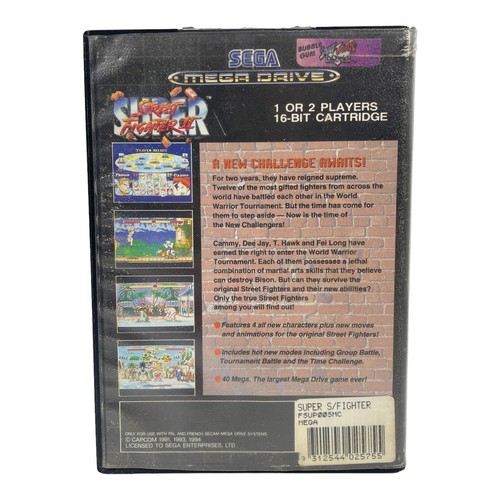 Super Street Fighter II 2 - SEGA Megadrive *No Manual* - Picture 5 of 5