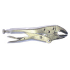 Locking Vice Grip Pliers - 7"-Inch-Long - Curved Jaw (Quality)