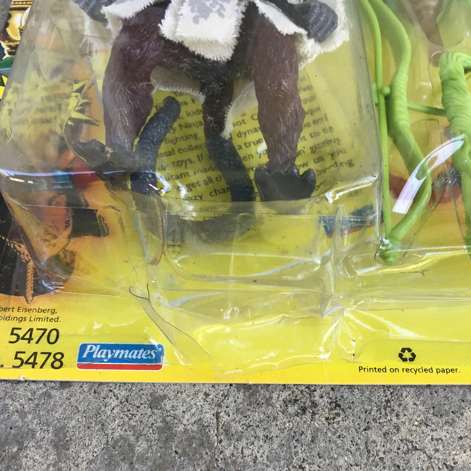 Figura de acción vintage 1992 TMNT Movie III 3 Splinter Playmates 5470 Foto 3 de 4