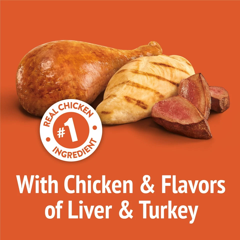 (2 pack) Purina Friskies Party Mix Cat Treats, Original Crunch Snacks, 30 oz - Image 2 of 4