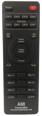 Rowe Ami jukebox remote new improved model IR remote works on all AMI machines