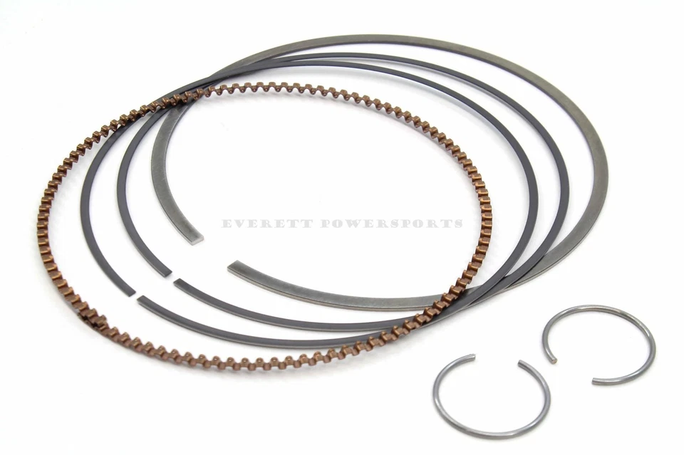 Kit de pistón 04-08 CRF450 R, 05-17 CRF450 X OEM genuino Honda anillos pin clip X196* Foto 4 de 4