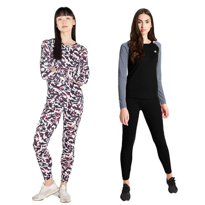 Dare2b Damen Exchange Base Layer Top Bottom Leggings Ski Thermo Set UVP 60