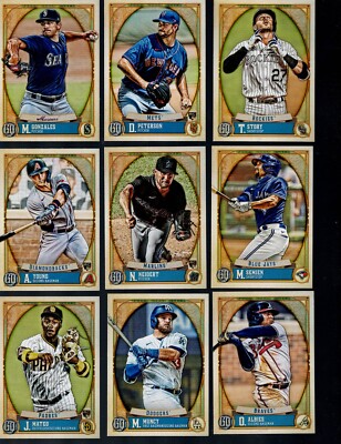 2021 TOPPS GYPSY QUEEN Baseball 251-300 BUY MORE GET MORE