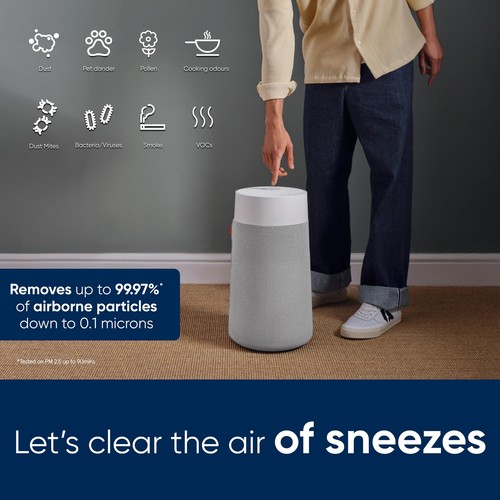 Blueair Blue Max 3250 Auto Air Purifier With HEPASilent Filter For Rooms Up To - Picture 4 of 5