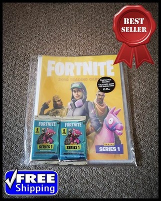 Panini Fortnite Series 1 Trading Cards Starter Pack Collector Binder