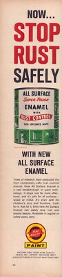 Acme Quality Paint Rust Control Super Tough Color 1965 Vintage Print Ad-C-2.1