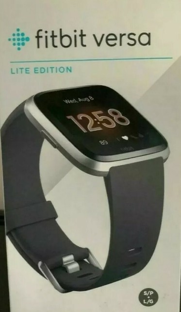 fitbit versa grey band