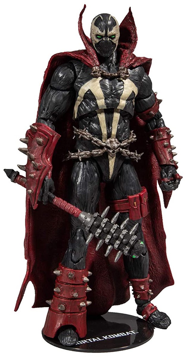 Mortal Kombat Spawn フィギュア 約7インチ Mortal Kombat ~ 7-INCH SPAWN (2ND EDITION w/MACE) ACTION