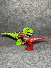 ROBO ALIVE  ZURU  Robotic Dinosaur Walks Roars Works T-rex & Raptor Set Of 2
