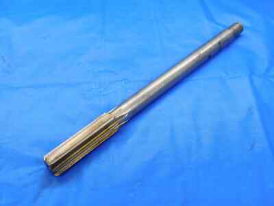 CLEVELAND 0.6565 OD HSS CHUCKING REAMER 8 FL .6565 21/32 .6563 +