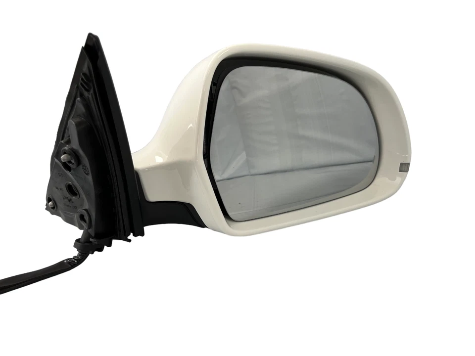 #99 ESPEJO RETROVISOR LATERAL DERECHO PASAJERO BLANCO PARA AUDI A6 2009 2010 2011 Foto 3 de 4