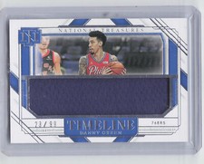 2020-21 Panini National Treasures #TMA-DGR Danny Green Timeline Materials #/99