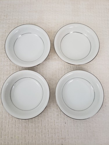 (Ag4) Noritake China Whitehall 6115 Fruit Dessert Sauce Bowl 5.5" Japan Set of 4 - Picture 2 of 7