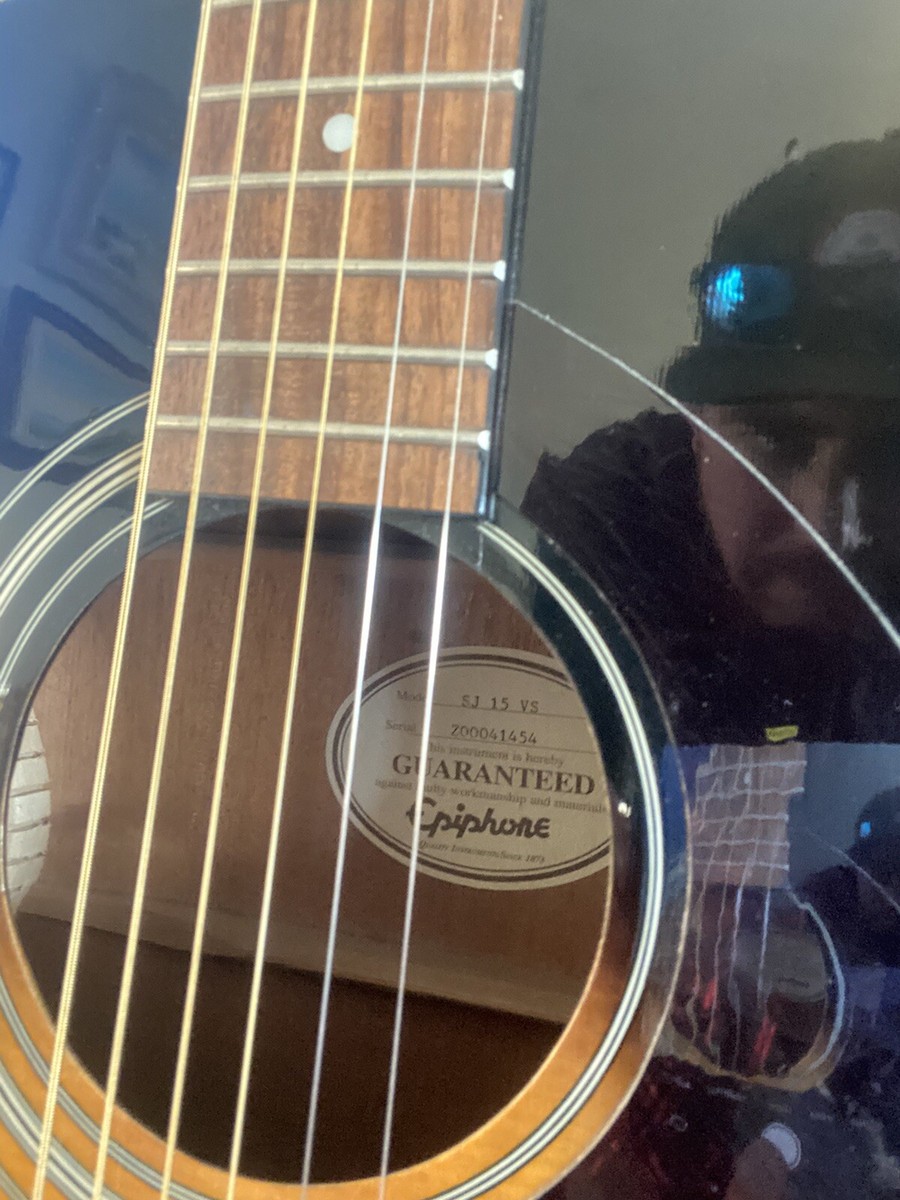 Epiphone SJ 15 VS Acoustic Guitar | eBay