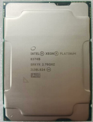 Intel Platinum 8374B CPU Processor 2.70GHz 38Cores 76Threads LGA4189 280W