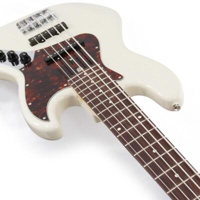 FUJIGEN Neo Classic NJB100RALV VWH vintage white 5-string bass
