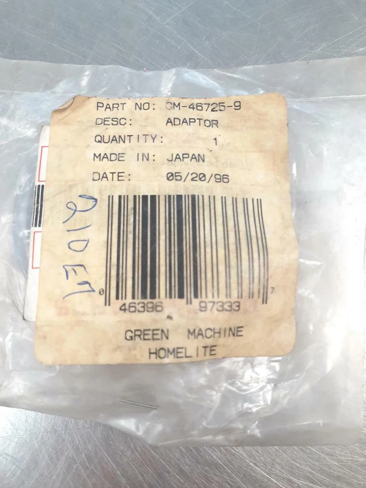 OEM GREEN MACHINE GM-46725-9 / 467259 AIR FILTER BASE ADAPTER 4600 BP - Image 2 of 3