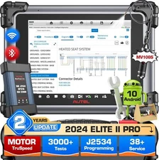 Autel MaxiSys Elite II PRO Diagnostic Scanner Programming Coding AutoScan 2.0