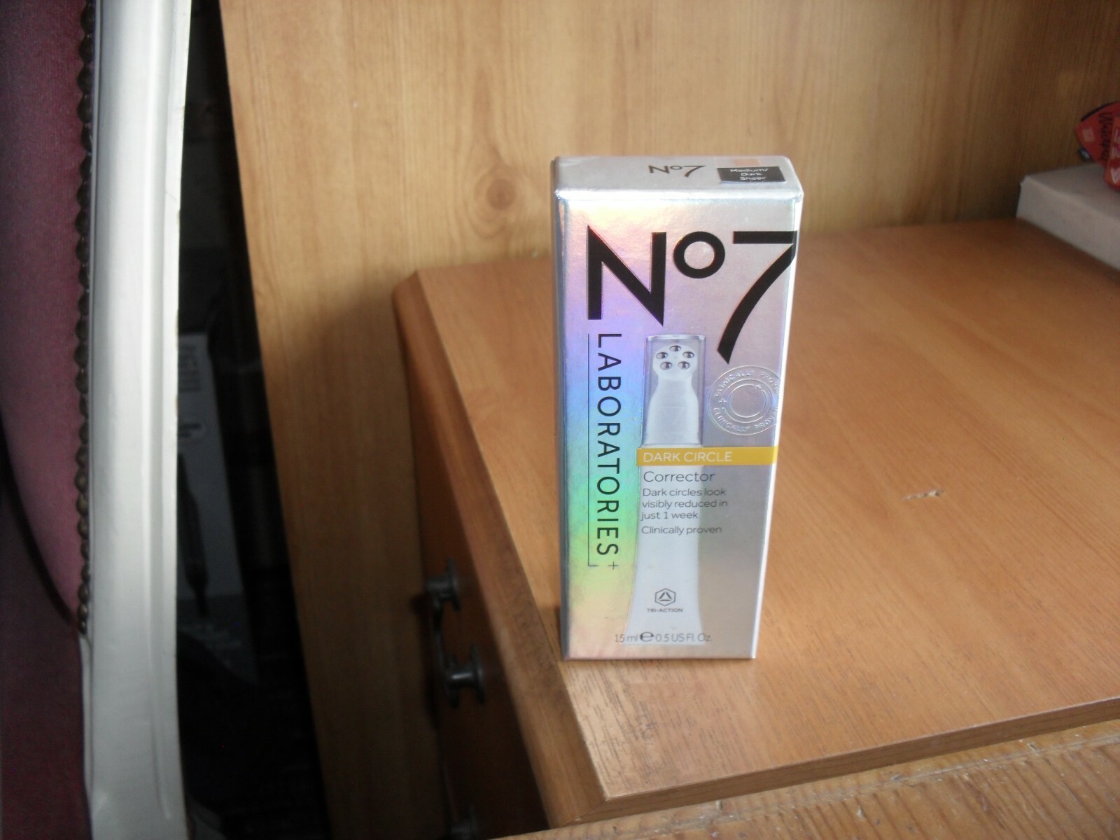 No7 Laboratories Dark Circle Corrector, Medium/Dark Sheer 15ml New & Boxed