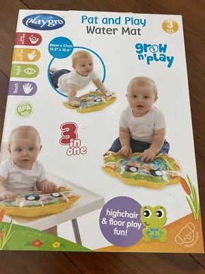 playgro pat and play water mat