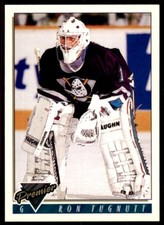 1993-94 Topps Premier Ron Tugnutt . Anaheim Mighty Ducks #286