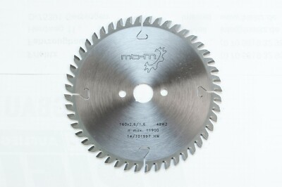 mb-m  HM Kreissägeblatt Ø160 WZ48 für  z.B. Handkreissäge Festool TS 55