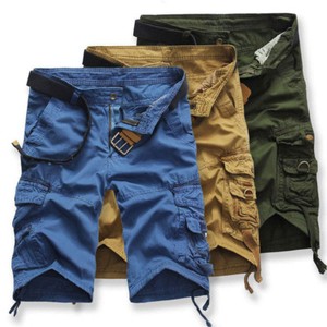 Men-039-s-Summer-Casual-Pants-Military-Army-Combat-Camo-Overall-Shorts-Cargo-Sports