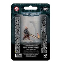 Adepta Sororitas - Ministorum Priest with Vindictor: Games Workshop Warhammer 40