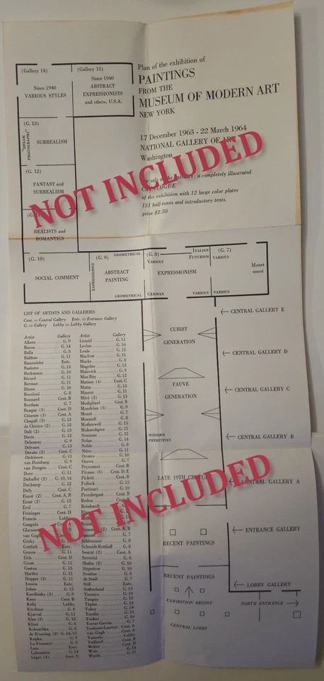 Litografía vintage 1963 con impresión de bellas artes número 1 de Jackson Pollock Foto 4 de 4