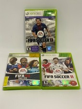 3 Xbox 360 EA Sports Games, FIFA Soccer 08, FIFA Soccer 11, FIFA Soccer 13