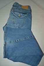 True Religion Women's Bootcut Blue Denim Jeans Sz 31x34