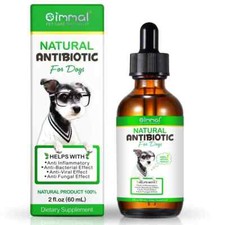 Antibiotic Drops for Dogs 100% Natural Dogs Antibiotic Drops Support Dog Health